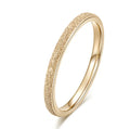 Glittered Stack Ring